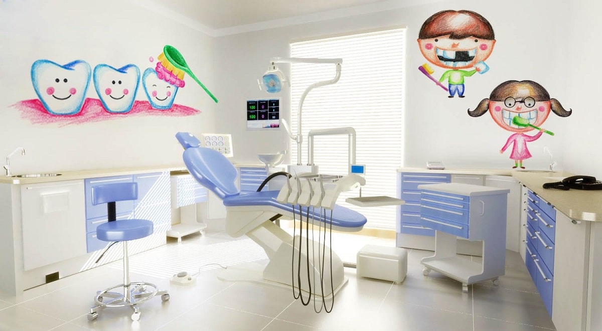 دکوراسیون مطب دندانپزشکی کودکان
